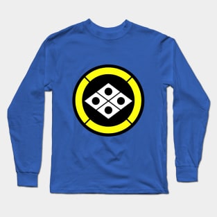 Takeda Clan Crest (Blue version) Long Sleeve T-Shirt